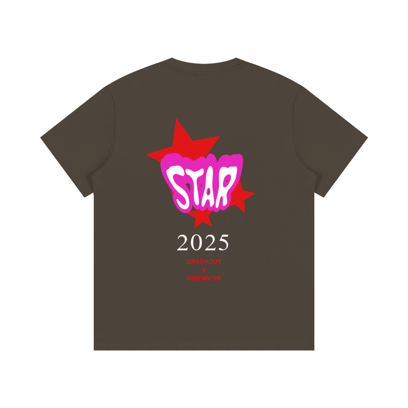 "i might crashout" collab tee #2