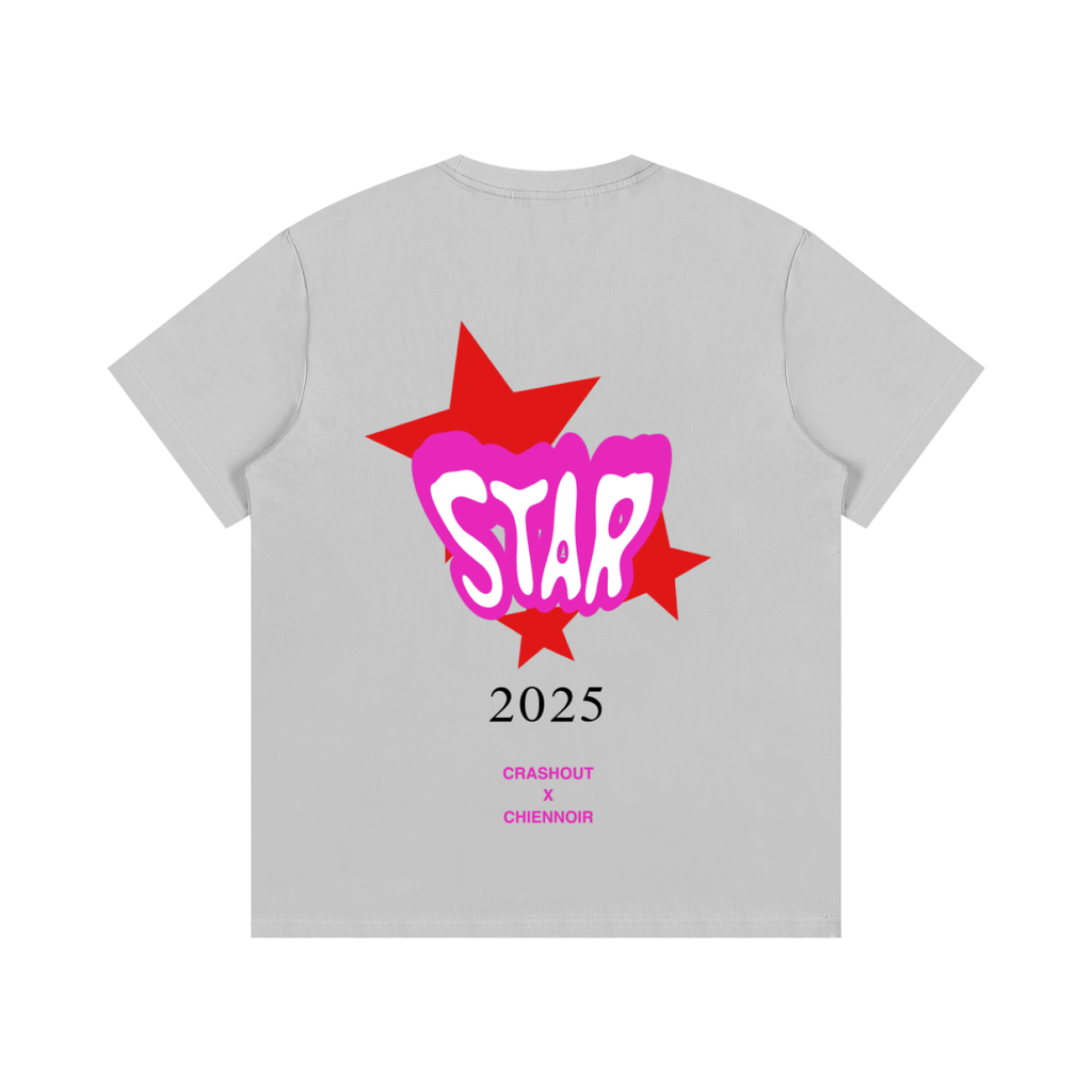 "i might crashout" collab tee #1