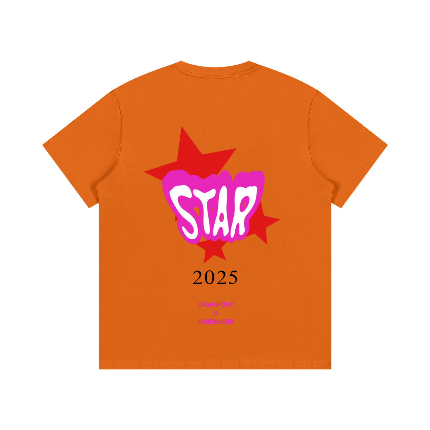 "i might crashout" collab tee #1