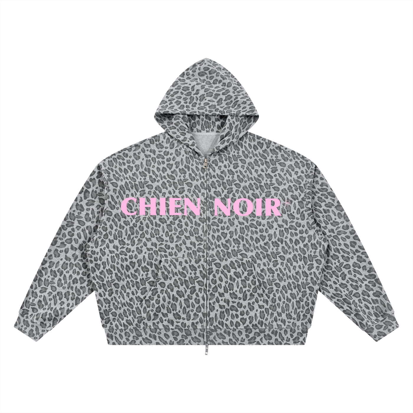 Pink CHNO Leopard Hoodie
