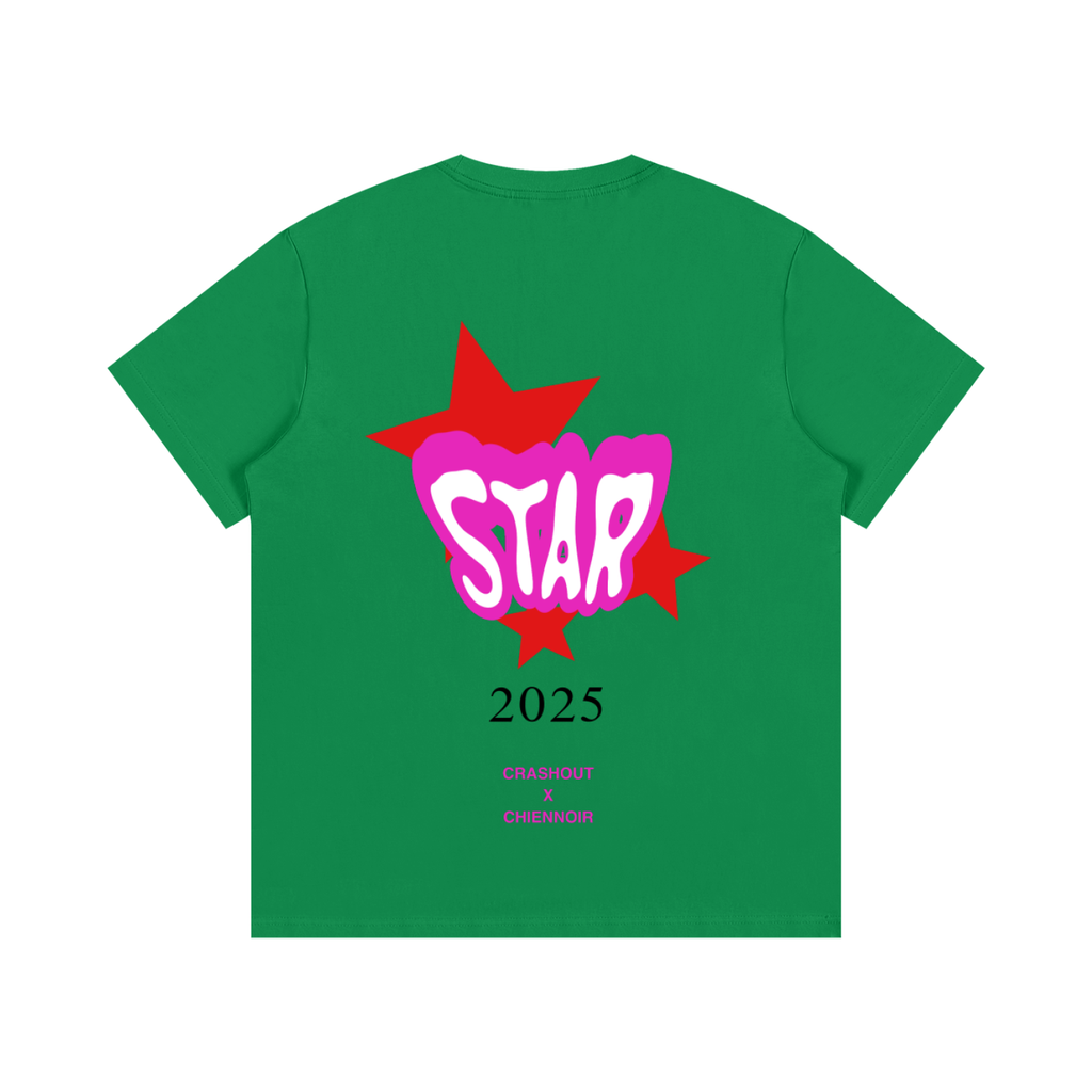 "i might crashout" collab tee #1