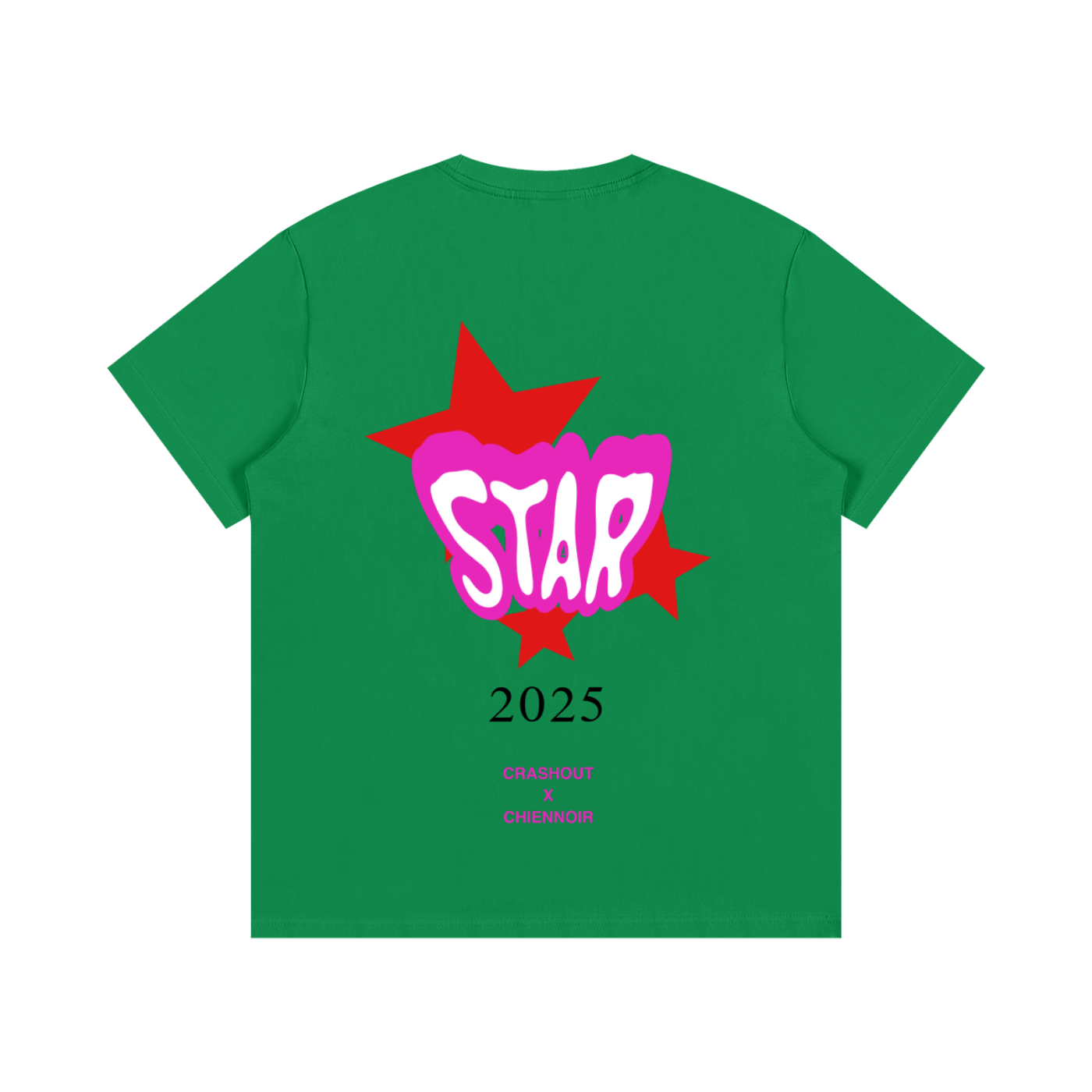 "i might crashout" collab tee #1