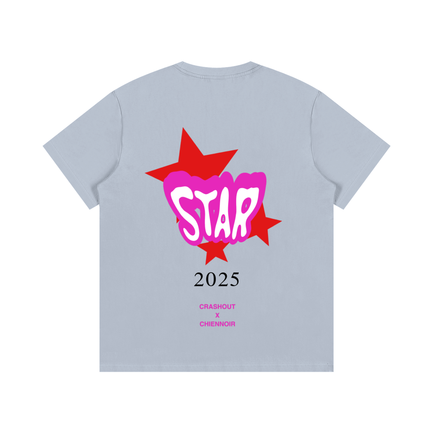 "i might crashout" collab tee #1