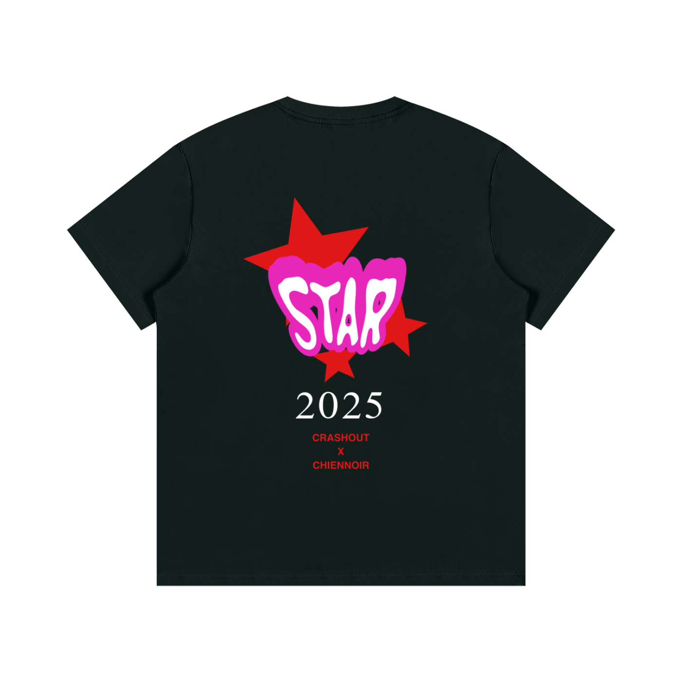 "i might crashout" collab tee #2