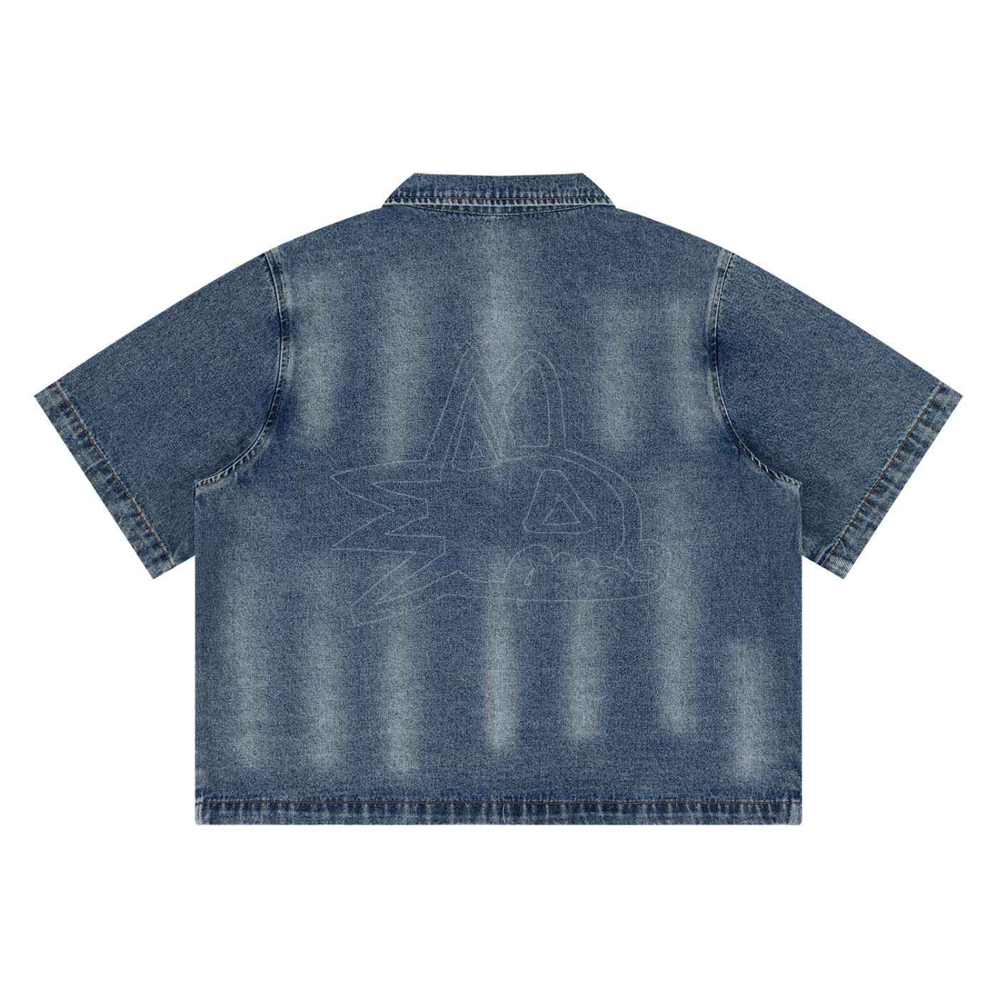 Chien-lune (Full-Zip Denim Shirt)