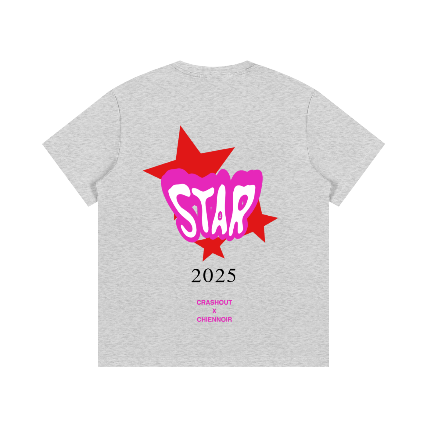 "i might crashout" collab tee #1