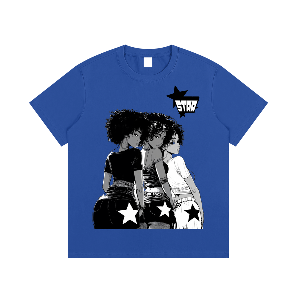 "ladies, ladiess" Star Anime T-Shirt