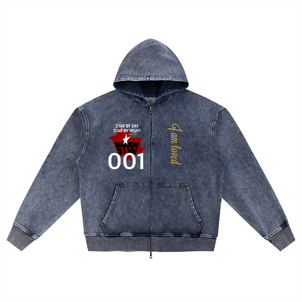 "STARMENOW"  Star Hoodie 001