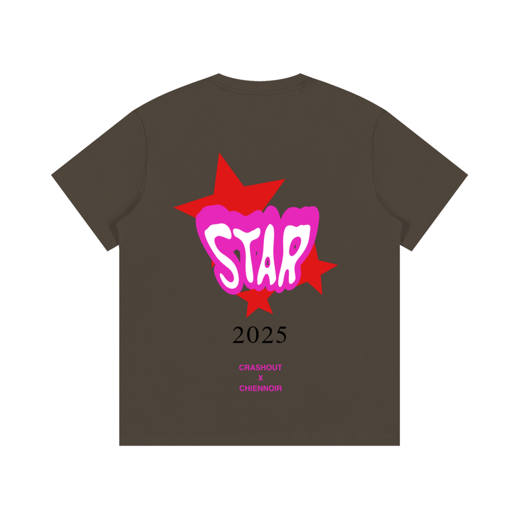 "i might crashout" collab tee #1