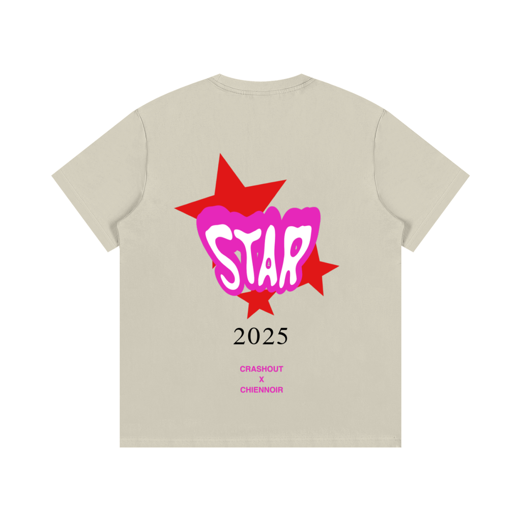 "i might crashout" collab tee #1