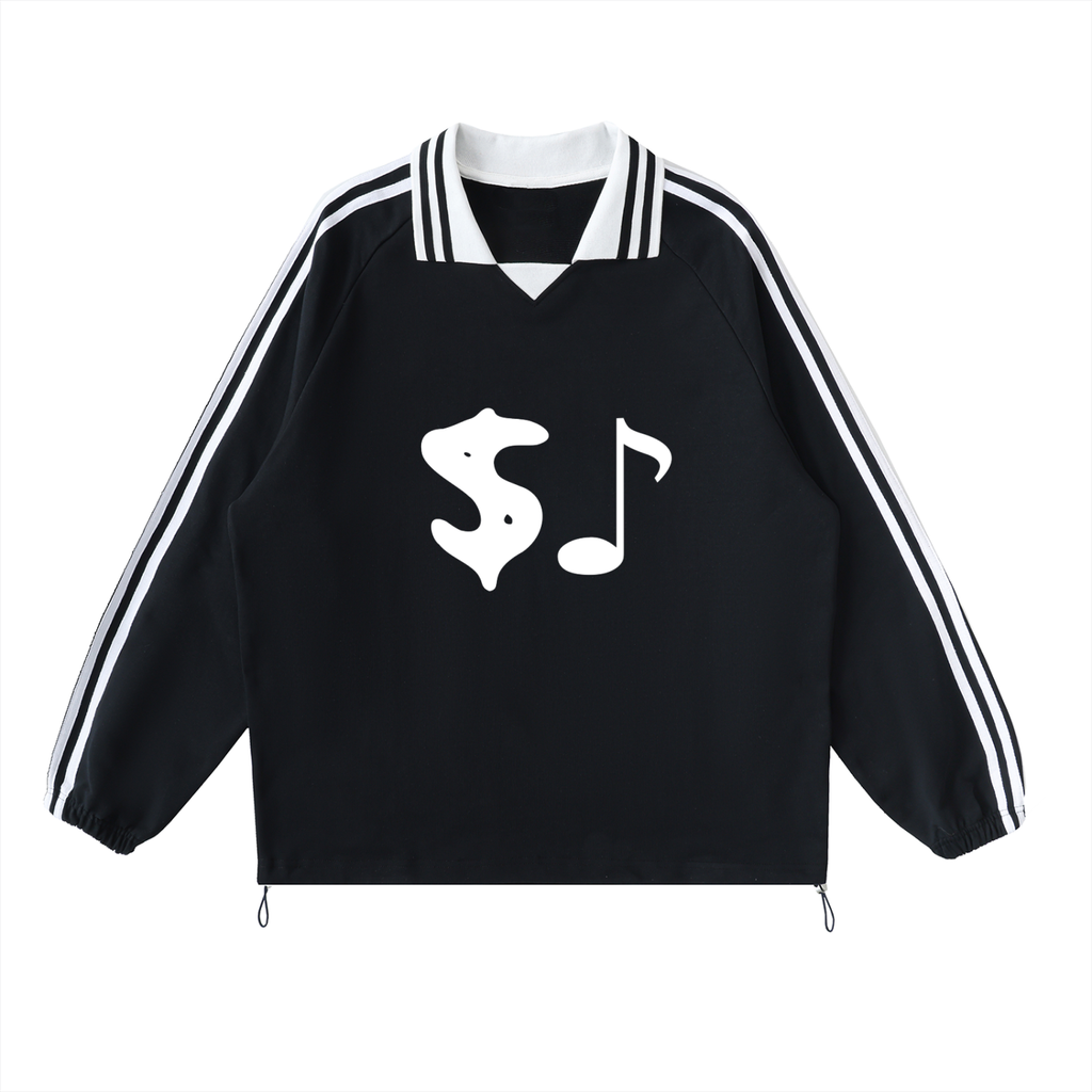 "STARMENOW" Collar Sweatshirt