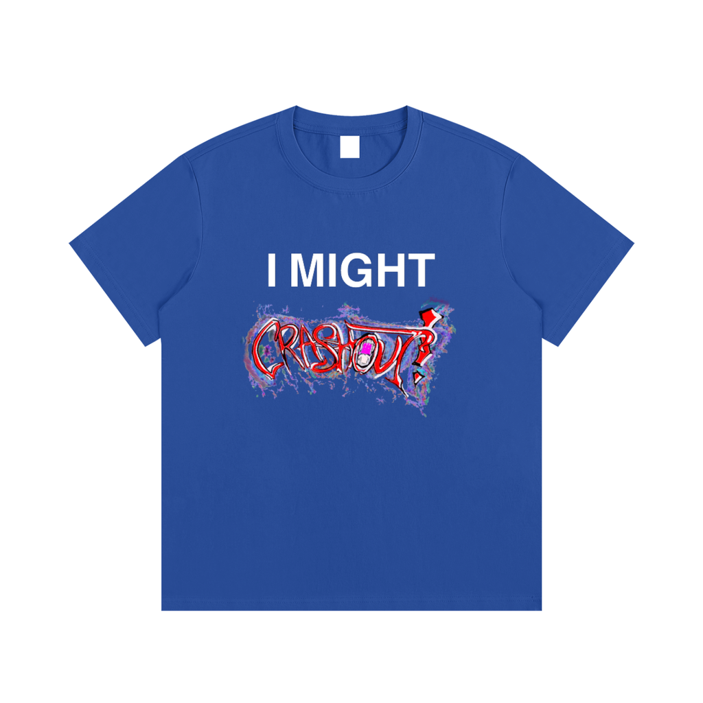 "i might crashout" collab tee #2