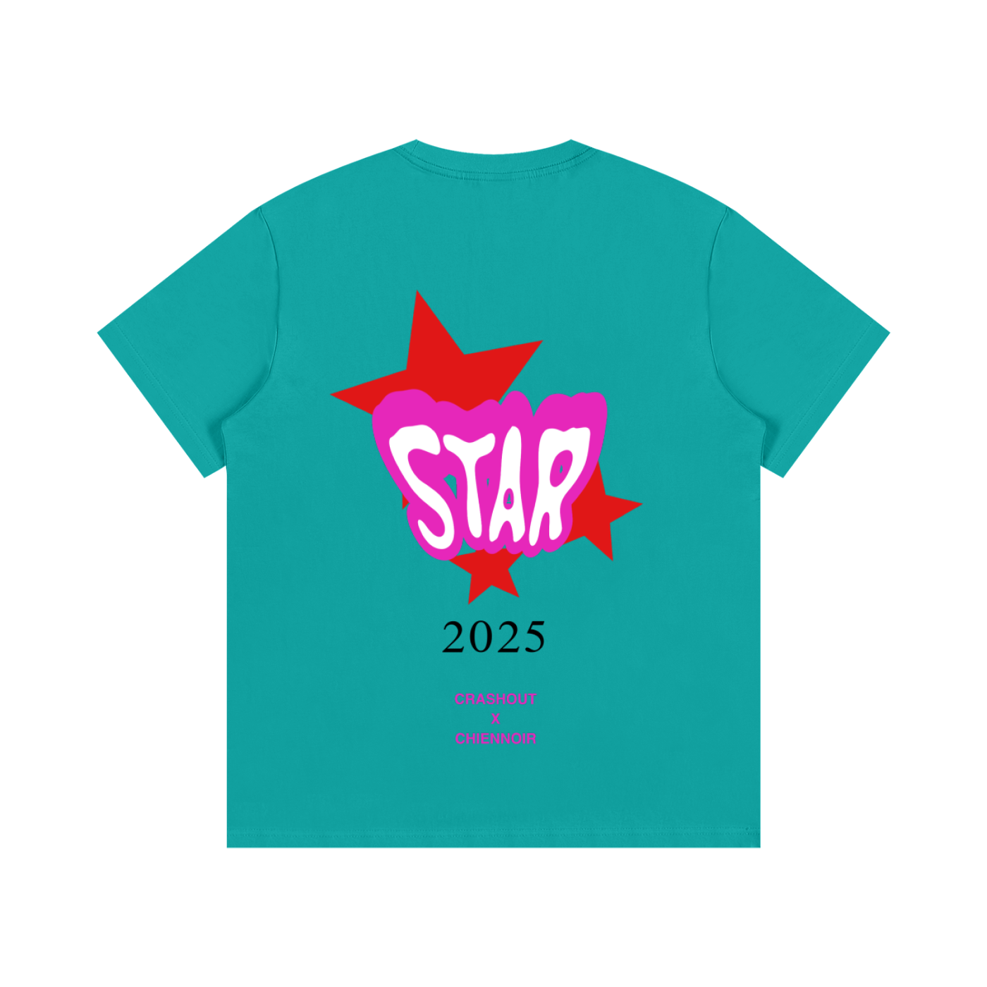 "i might crashout" collab tee #1